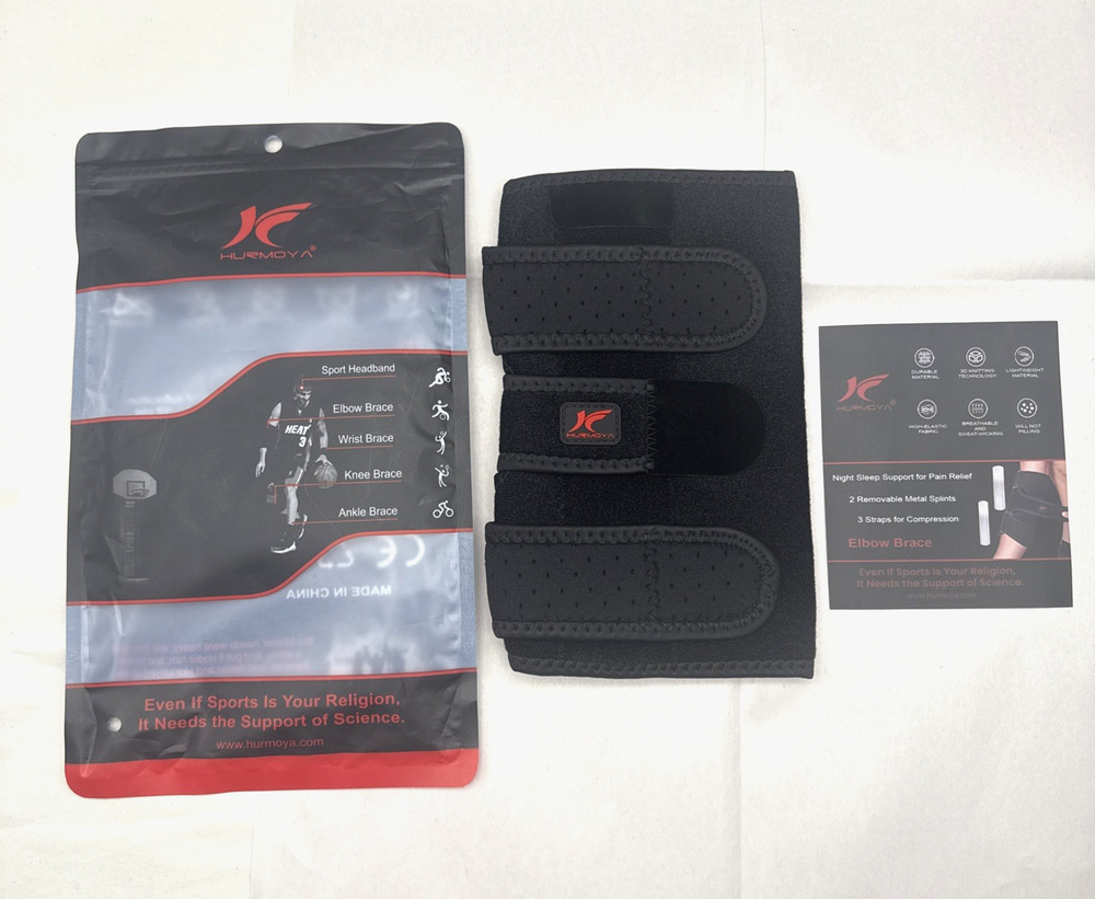 Elbow Brace Comfortable Night Sleep, Cubital Tunnel Syndrome, New *READ...